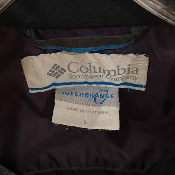 Columbia light weight Omni shield puffer Women’s L plum purple - Picture 8 of 8